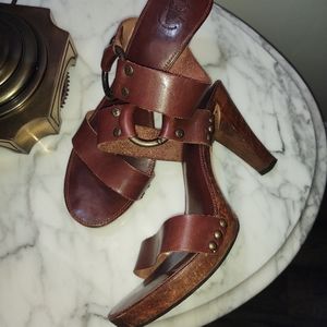 Frye heels booties boots shoes